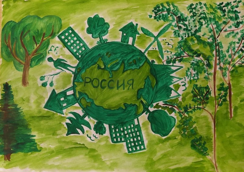 Рисунок на экологическую тему