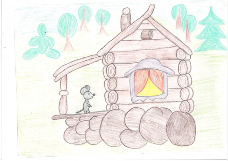 иллюстрация к сказке теремок 1 класс