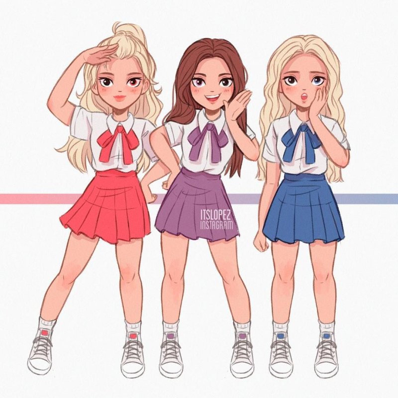 Классные рисунки девочек