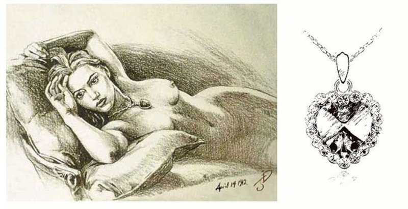 Портрет Кейт Уинслет из Титаника