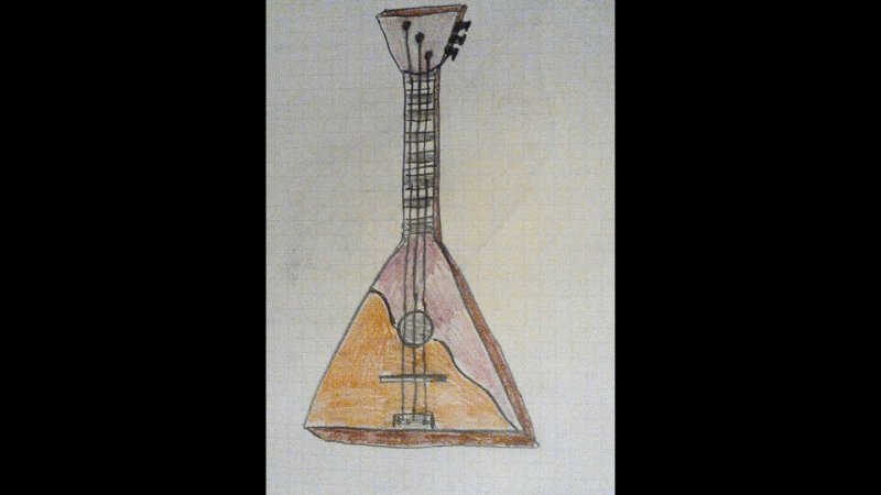 народный музыкальный инструмент балалайка