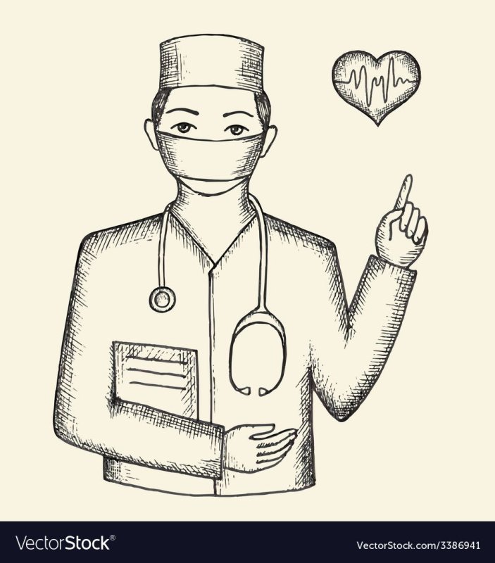 Рисунок на тему медицина