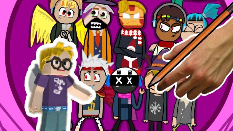 Арт Blockman go