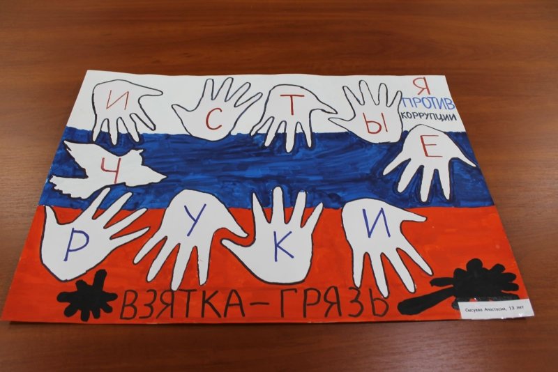 вместе против коррупции рисунки детей
