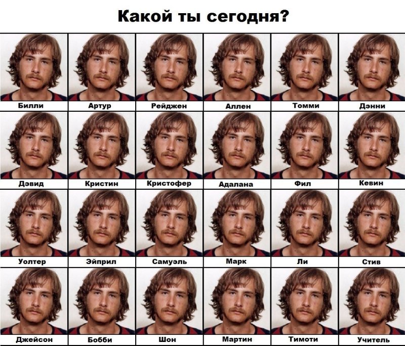 24 Личности Библли Мигана