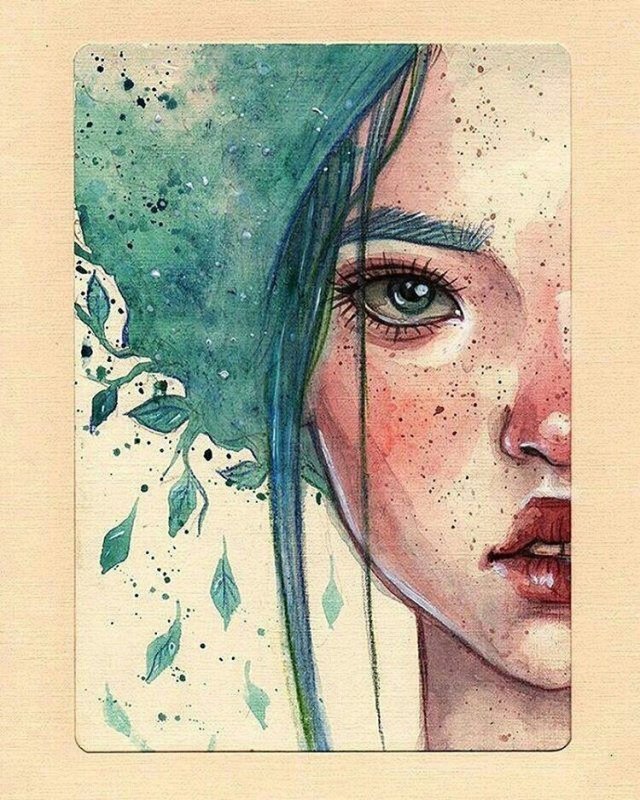 Красивые рисунки акварелью