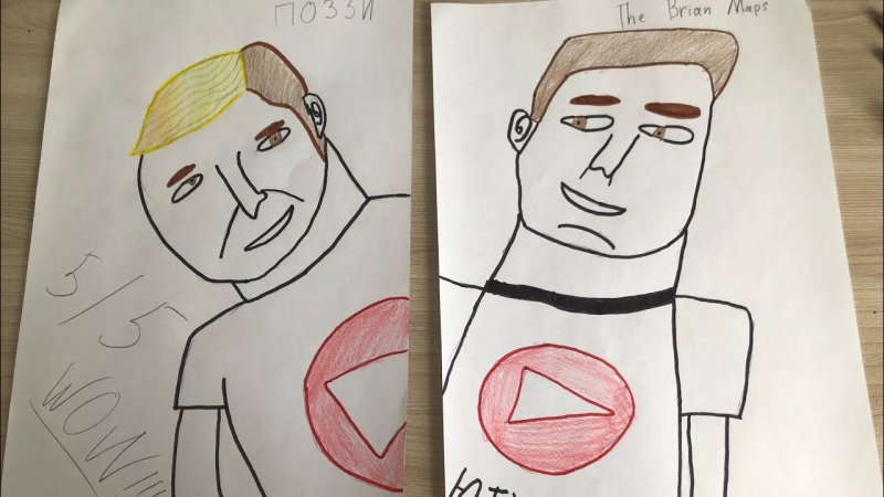 Нарисовать ЮТУБЕРОВ