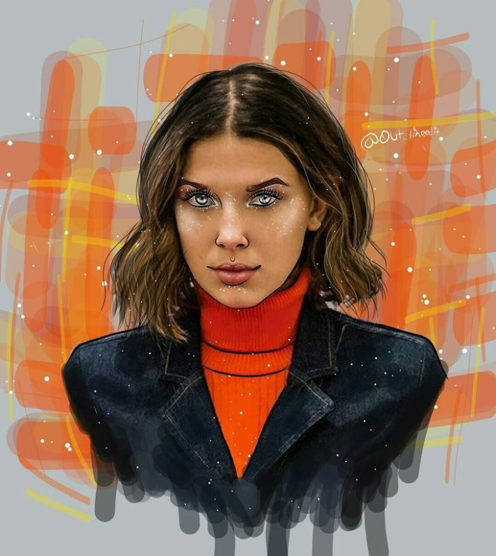Draw Millie Bobby Brown