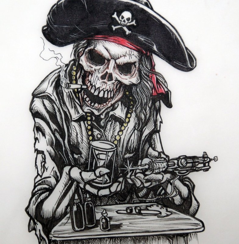 Пиратская тематика арт