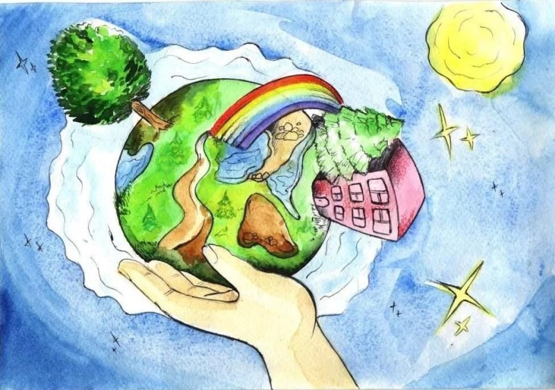 Рисунок на тему экология