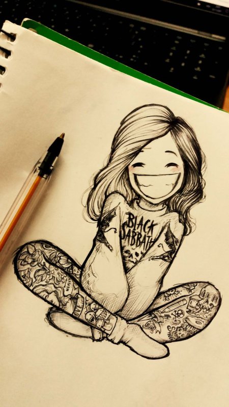 Маленькие рисунки для скетчбука