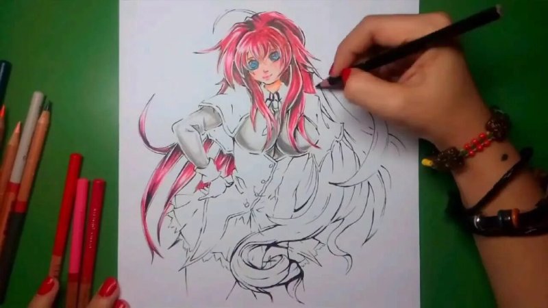 Rias Gremory Art