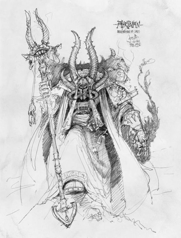 Айзек Ариман Warhammer 40000