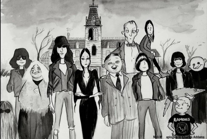 Семейка Аддамс мультсериал 1973