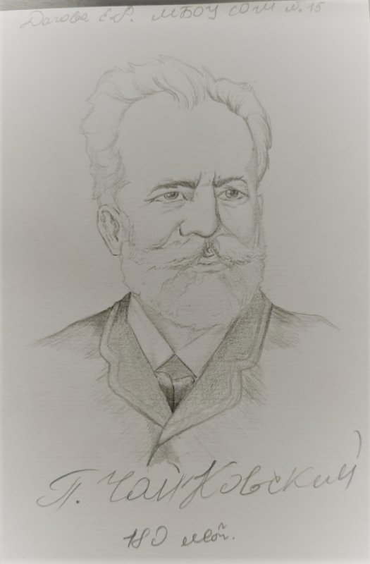 Чайковский портрет композитора