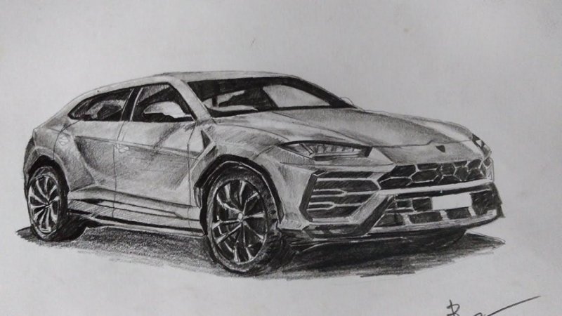 Раскраски машины Lamborghini Urus