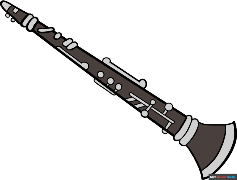 Кларнет рисунок
