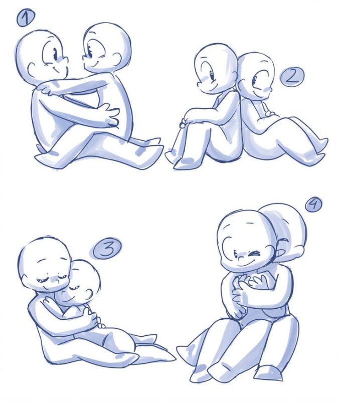 YCH Chibi позы