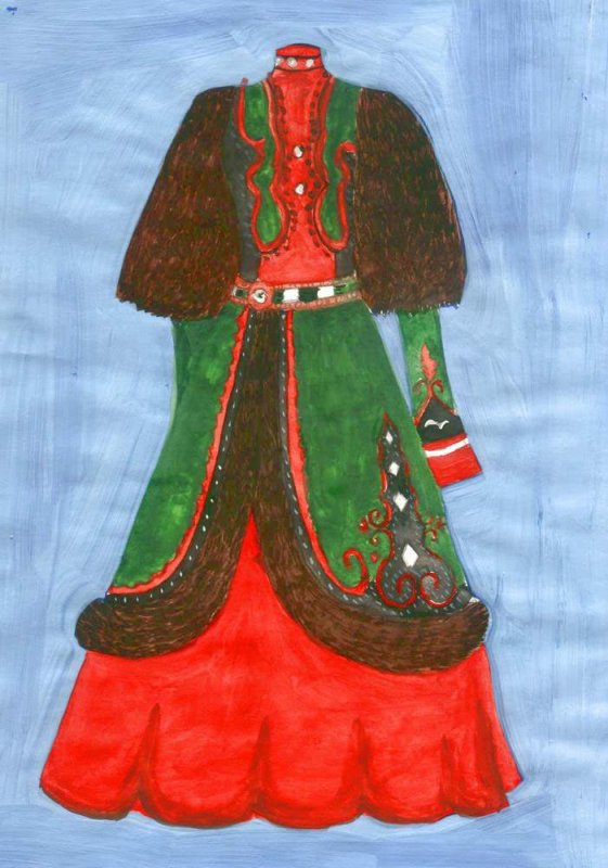 Башкирский костюм