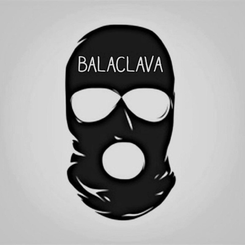Наклейка маска Балаклава