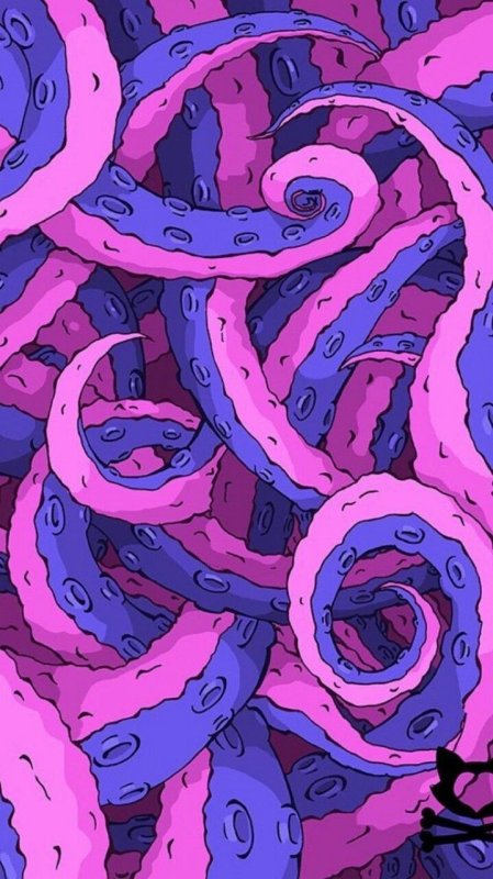 Фиолетовые щупальца