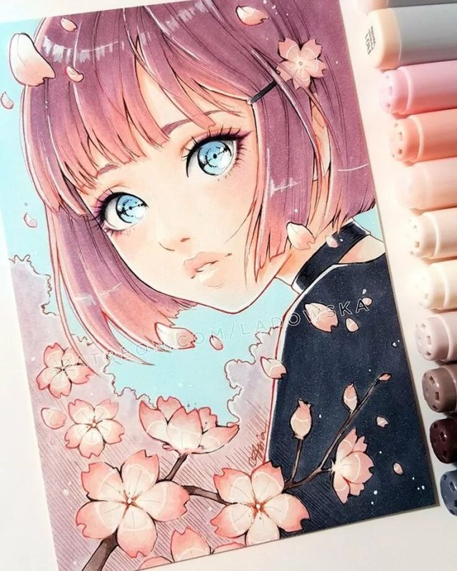 Рисунки аниме