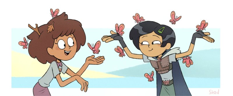 Amphibia Anne Boonchuy and Marcy Wu