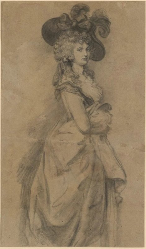 Томас Гейнсборо portrait of Georgiana, Duchess of Devonshire
