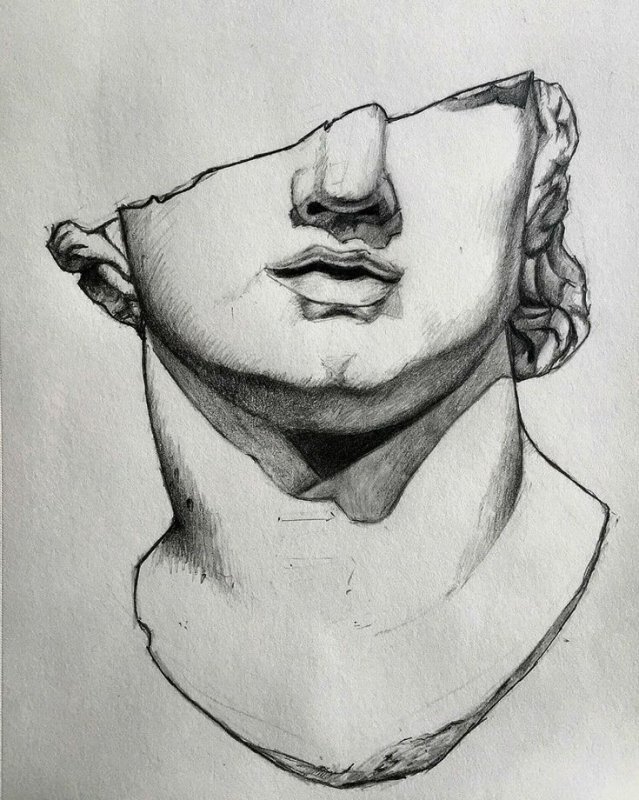 Рисунок Давида карандашом