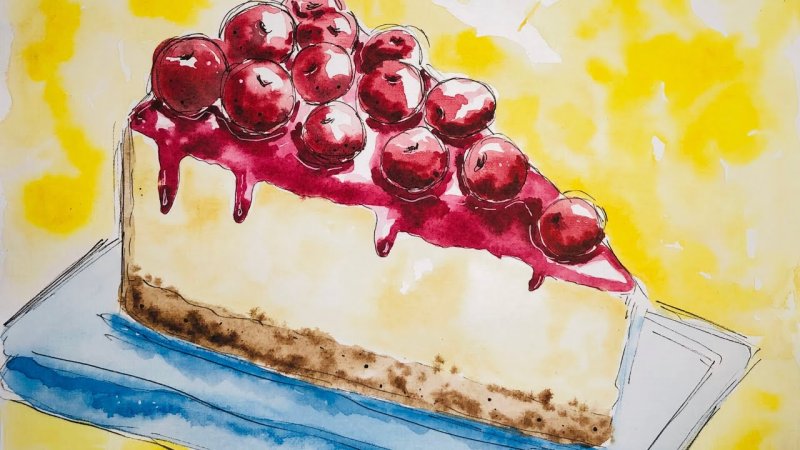 скетчинг чизкейк