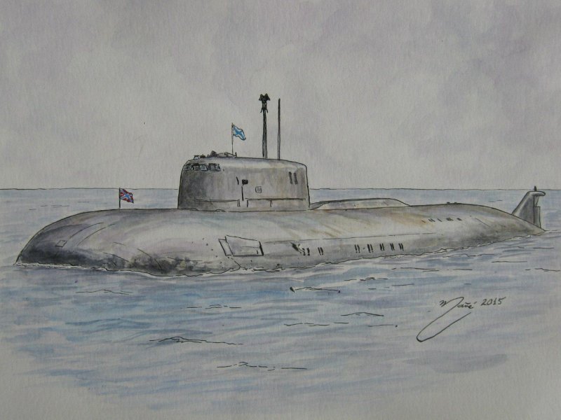 Подводная лодка Барракуда проект 945