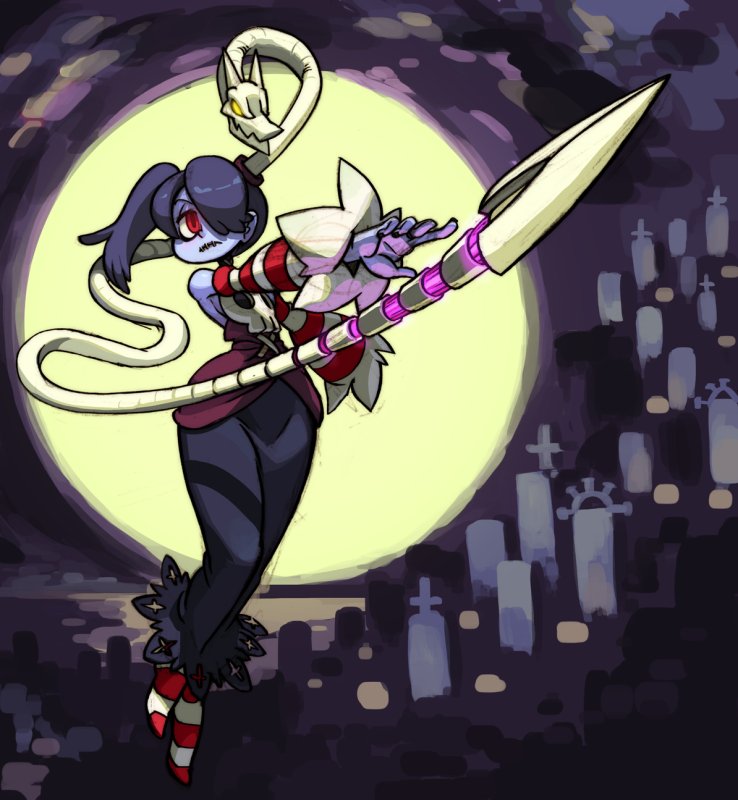 Сквигли Skullgirls Arts
