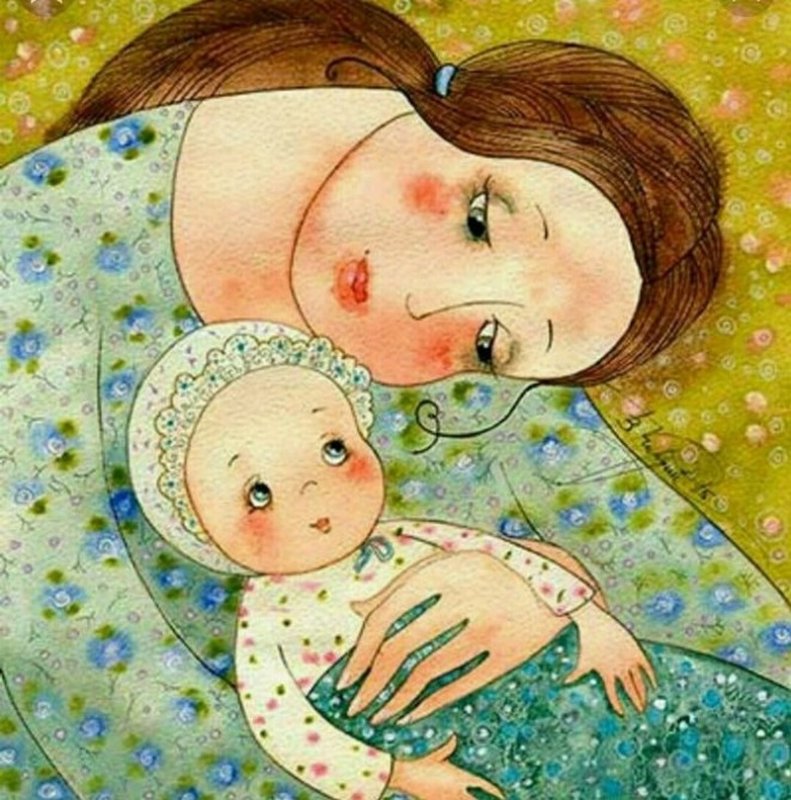 "Мать и дитя", Жук, 1906