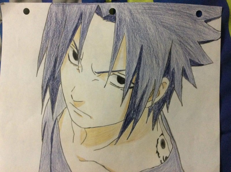 Саске для срисовки