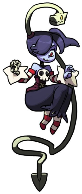 Сквигли Skullgirls спрайты
