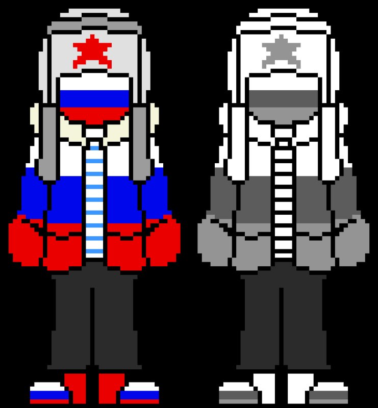 Пиксель арт Россия