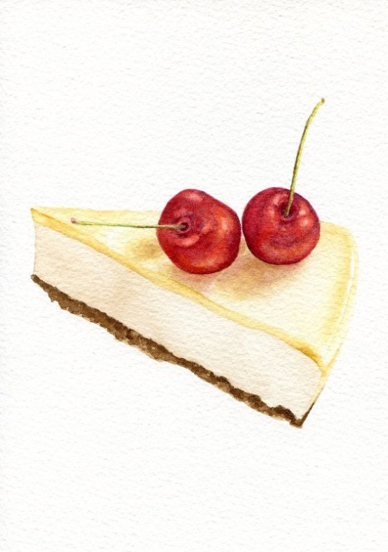 Чизкейк рисунок