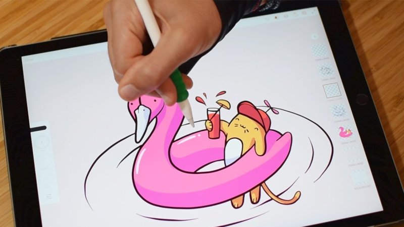 рисунки для срисовки на айпаде