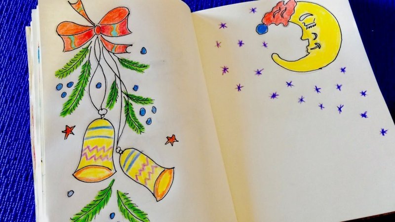 Идеи для рисунков на новый год
