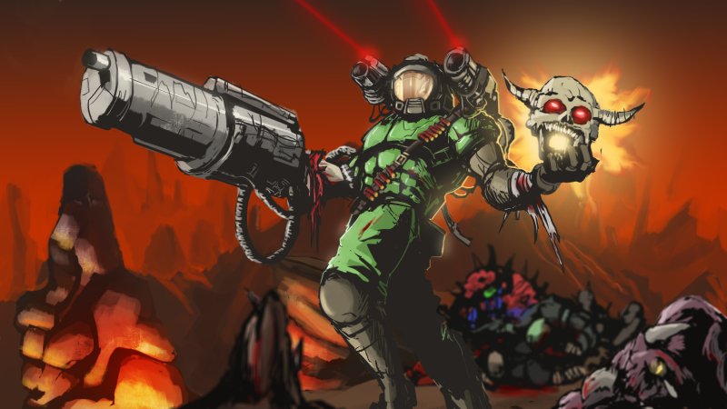 Думгай из Doom 1