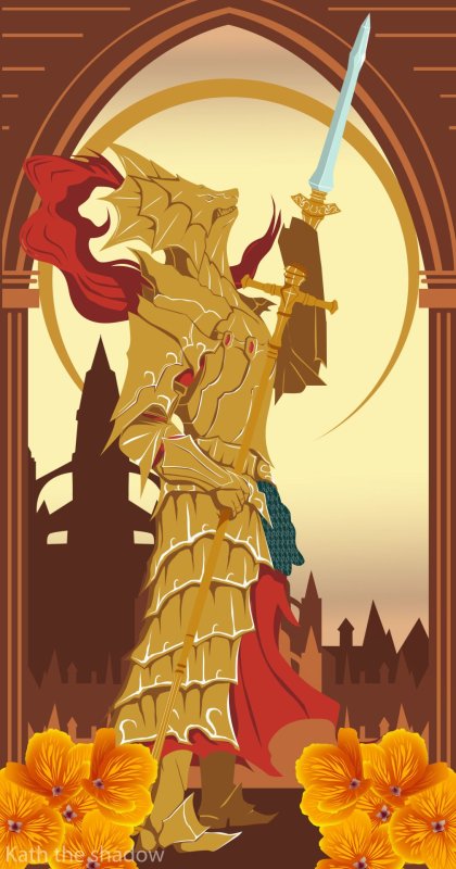 Ornstein Dragon Slayer Art