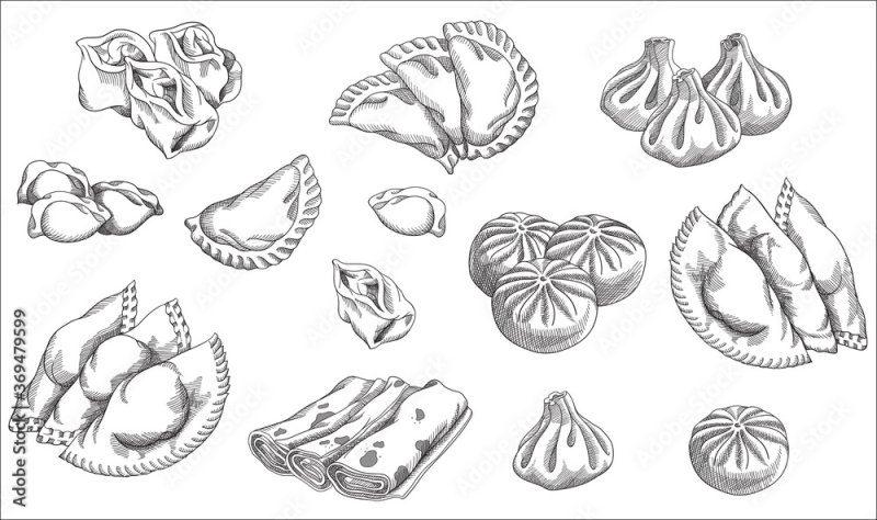 Пельмени вареники иконка