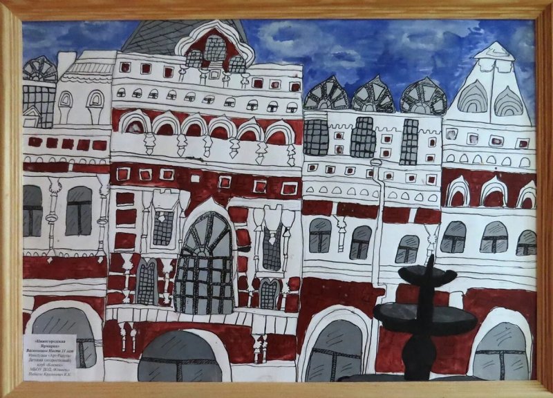 Нижегородская ярмарка рисунок детский