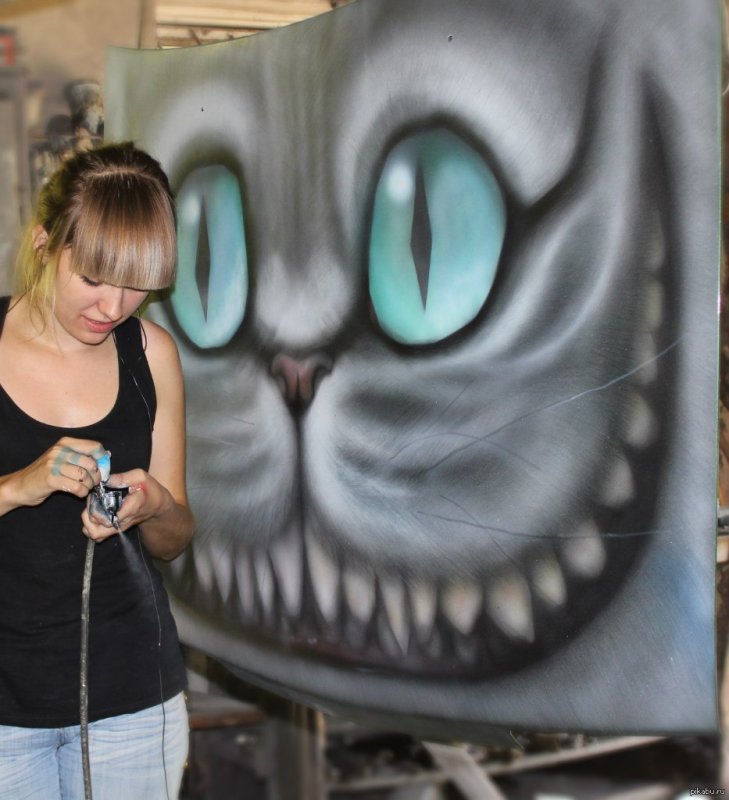 Простые рисунки аэрографом