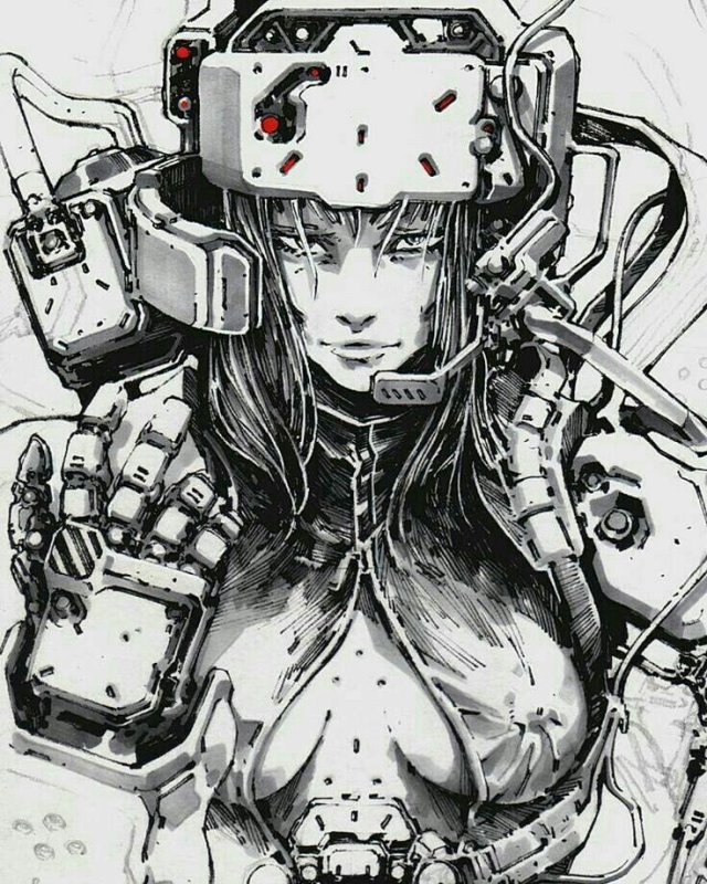 Cyberpunk 2077 киборги