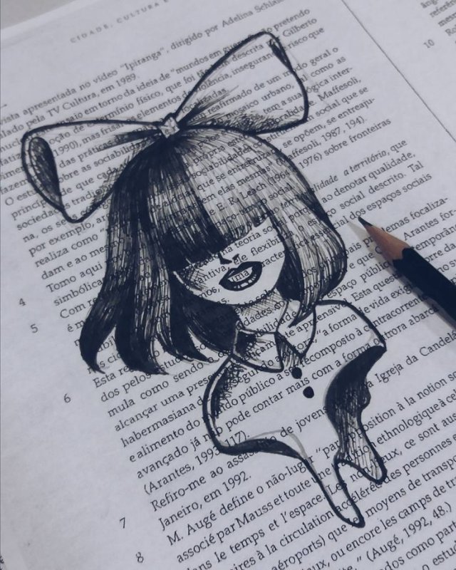 Рисунки ручкой