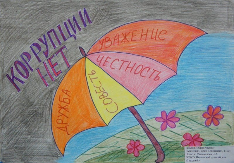 конкурс рисунков мы против коррупции