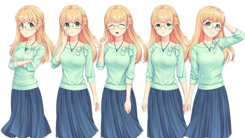 Нана Moe era спрайты