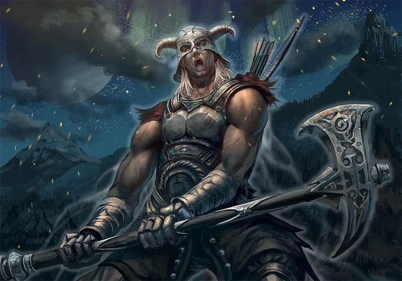 Skyrim Довакин Норд