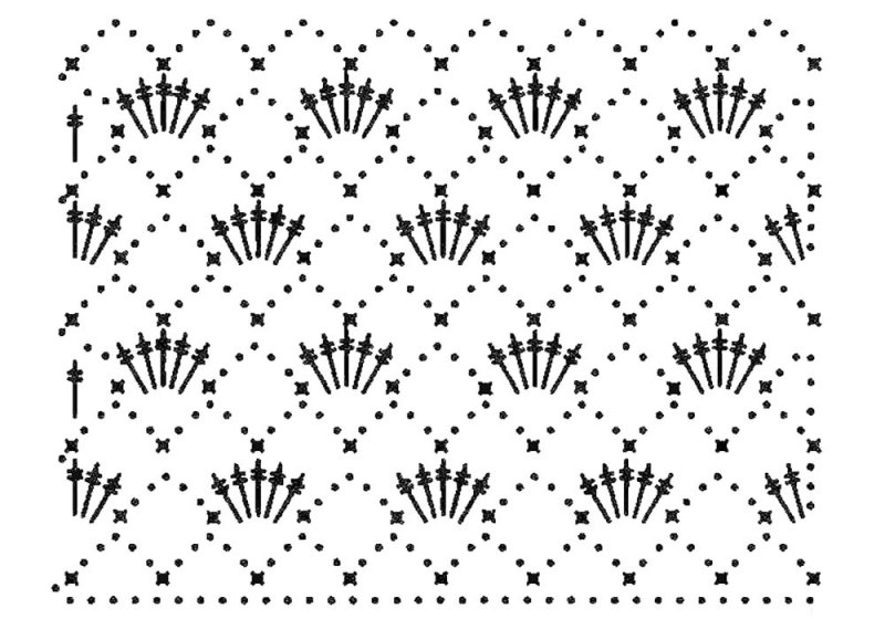 Узоры крючком